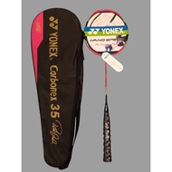 NEW, CARBONEX 35 VOLTRIC FORCE 11 YONEX BADMINTON RACKET ( 1SINGLE w/BAG , ) RANDOM DESIGN.