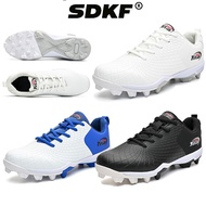 SDKF Professional Baseball Shoes Men/Women Anti-Slip Spikes Training Competition Shoes Lightweight W
