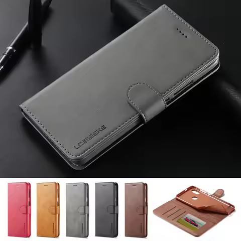 Cover Redmi Note 5G Case For Redmi Note 12 13 Pro 5G Case Leather Luxury Cover For Redmi Note 7 8 9 