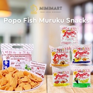 [SG LOCAL SELLER] Popo Fish Muruku Snacks - 10pack of 12grams each bag