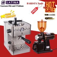 Paket Coffee Shop Lengkap| LATINA Primo|Grinder latina 600N+Tools