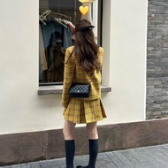 Chanel 22k浮雕雙C扣woc鏈條包 芯片款19*12.5*4 99新配件盒子塵袋