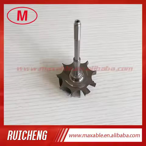 TD04HL TD04HLX 48.1X53mm 9 blades turbocharger turbo turbine shaft wheel