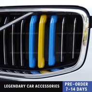 VOLVO XC40 XC60 XC90 S90 Grill Sweden Stirp Front Grill Cover Garnish 3 Colour Protection Strip Trim