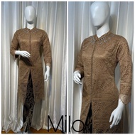 rb01  Stelan tunik payet brukat-kebaya busui payet mutiara- Kebaya