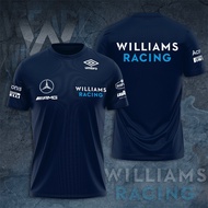 2022 Team Training Jersey 3D Printing Official Website 100 5 Men_s Cal T shirt F1 Williams RacingSIZ