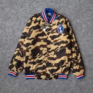 Jaket Bomber Varsity Zipper Bape 93 Premium Fulltag