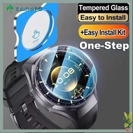 TAMAKO 3Pcs Screen Protector, With Alignment Tool Anti-Scratch Tempered Glass Films, 41/46MM Easy In