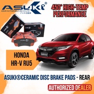 Honda HRV RU1 RU2 RU3 RU4 RU5 Honda VEZEL - ASUKI Ceramic Brake Pad - Belakang/Rear SET(4PCS)