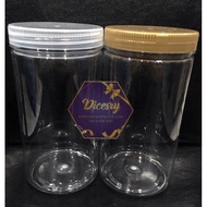 Plastic Cookie Container / Balang Biskut / Biscuit Jar / Pet Jar / Popcorn Jar / Bekas Plastik SU559