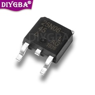 10PCS 100% New SUD25N06-45L SUD40N06-25L TO-252  SUD50N024 SUD50P06-15L TO252 25N06 40N06 50N024 50P