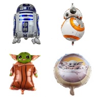 Set Belon Kerajang Star Wars BB8 Robot Yoda Hiasan Parti Hari Jadi Kanak-kanak