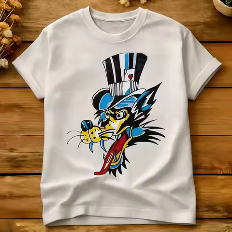 T Shirt Summer Ed-Hardys Harajuku T-Shirts Cotton Breathable 4XL 5XL 6XL Clothing Short Sleeves Vint