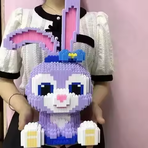 StellaLou LinaBell Puzzle 3D Assembled Building Block Model, Children's Toys, Birthday Gifts, Deskto