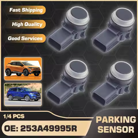 Car Parking Sensor Reversing Radars For Renault Captur MK1J87 Renault Samsung QM3 2017-2021 Renault 