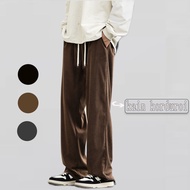celana korduroi pria celana corduroy pria Baggy pants celana korean style pria celana pria panjang C
