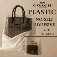 C0ach Plastic for Bags and Wallet No Self adhesive- Large bags