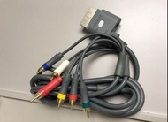 二手 Xbox Xbox360 AV 三色線 色差 光纖 輸出 1 條