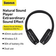 Baseus D02 Pro Wireless Headphones Sport Over-ear Bluetooth Earphones HD Stereo Headset Portable Bluetooth 5.0 Headphone For iPhone Xiaomi Earbuds