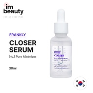 [FRANKLY] Closer Serum 30ml (Pore Elasticity & Skin Texture Refining)