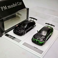 SW 1/64 BMW G82 M4 GTR Black Alloy Diecast Car Model Toy Birthday Gift