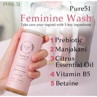 【OFFICIAL HQ SOTCK】Pure51 私密护理液 Feminine Wash 200ML