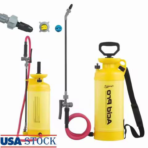 Acid Pro Compression Sprayer Chemical Resistant 2 Gallon Leak Free Long Life Safety Valve Muriatic A
