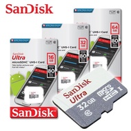 TRI54 - Sandisk Ultra Micro SD UHS-I Class 10 32GB 80MB s