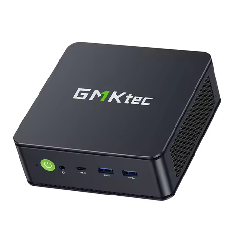 GMKtec Nucbox M6 Ultra Mini PC AMD Ryzen 5 7640HS/6600H Gaming Desktop Computer Dual 2.5G LAN USB4 W