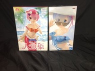 Re:zero 從零開始的異世界生活-EXQ雷姆/人魚姫拉姆 figure
