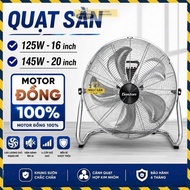[Middleland] Gaston 125W/145W industrial floor fan, size 16inch/20inch