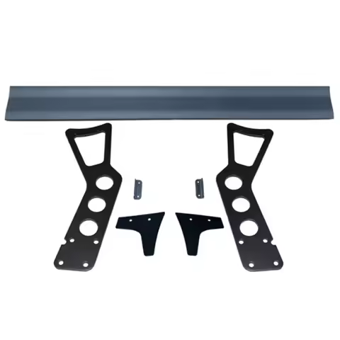 JC custom aluminum black kart chassis wing kit factory supply