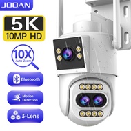 Jooan outdoor cctv camera 3-Lens waterproof camera for house wireless connect phone monitor