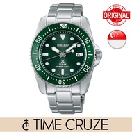 [Time Cruze] Seiko SNE583 Prospex Solar Hulk Divers Stainless Steel Green Dial Men Watch SNE583P1