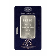 IGR 100g 999.9 Silver Bar - Istanbul Gold Refinery IGR