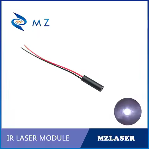 Compact Mini Infrared Dot Laser Diode Module 850nm D4.5mm 0.5mw 1mw Industrial Grade Class I Class I