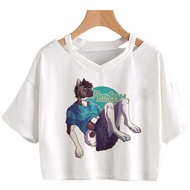 Femboy crop top gyaru babydoll harajuku cropped Aesthetic Grunge summer corset girls clothes