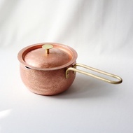 圓形牛奶鍋 (附蓋)