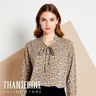 [PRE-LOVED] 0140-D | Vintage Floral Print Blouse