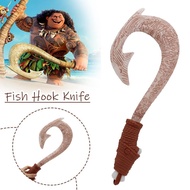 Moana 2 Ocean Adventure Fishhook Toys Motion Activated Lights And Sound Cosplay Maui Magical K8H1