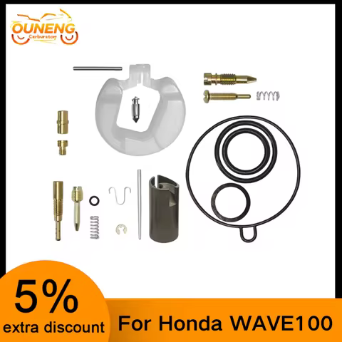 PZ19 19mm Motorcycle Carburetor Repair Kit For Honda wave100 Dream C100 SUPRA X110 XRM100 Joy 50cc J