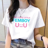Femboy T-Shirt with Kawaii Design - Emo Fashion Trend
