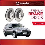BREMBO Rear Discs (2pcs) - BMW X5 E70'07 3.0i, BMW X5 F15 3.0i X-DRIVE'15, BMW X6 E71,E72 3.0d