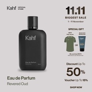 Kahf Revered Oud Eau de Parfum 100 ml Long-Lasting Fragrance (EDP) - Oud and Amber Scent  - Wangi Ta