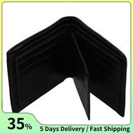 Wallet for Men Wallet Men's Wallet Short Wallet Leather Wallet Men Men's Leather Wallet Purse Men(Bl