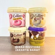 Collins Dip Glaze 1 Kg (All Variants) Donut Topping | Halal Donut Topping