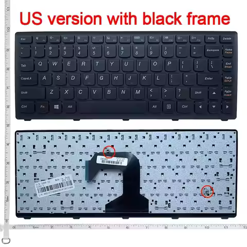 US/RU/SP/LA Keyboard for Lenovo Ideapad S405 S40-70 M40-35 S300 S305 S400 S415 S410 S435 S310 S436 L