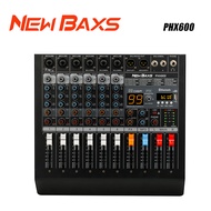 NewBaxs 【COD】PHX400/PHX400S Mixer 4/6/8 Channel Professional Power 99DSP Microphone Wireless ช่วง 8