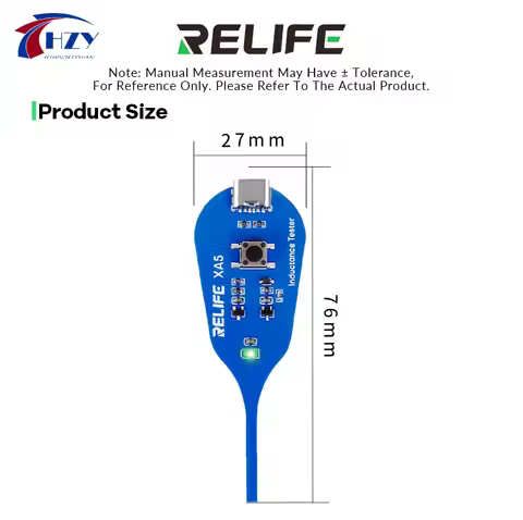 RELIFE XA5 Inductance Tester Electromagnetic Non-Contact Fault Detection for Phones PCB Motherboard 