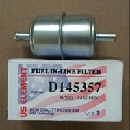 Backhoe 580k fuel in line filter D145357